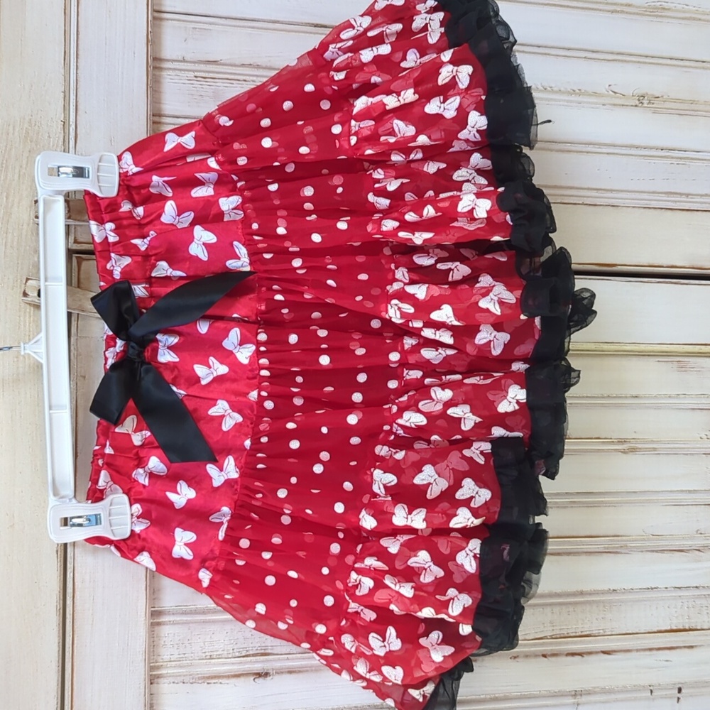 Disney Parks, Minnie Mouse tutu skirt. Lg